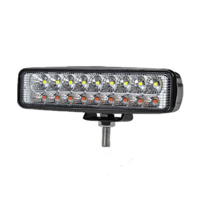 18 Led DRL luces blanco,ámbar,Intermitente,offroad,SUV, 4x4,ATV, 54W 12/24v