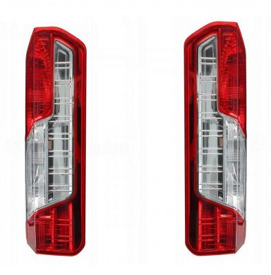 2 x Lampa Lumini Spate Stanga Dreapta Spate pentru FORD TRANSIT Bus Van 2014+