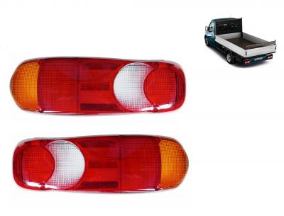 2 x Luz de Cola Trasero atrás Indicadora luces lente Renault Daf Mercedes