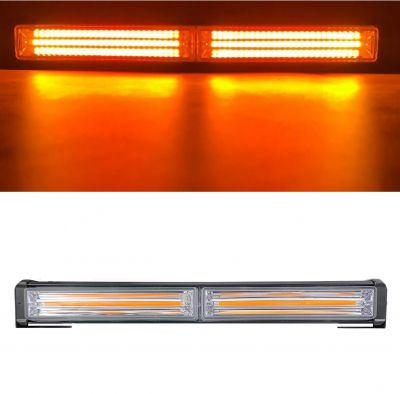 40w COB LED BAR Front grille Warning Light emergency flashing strobe amber truck car forklift 12-30V