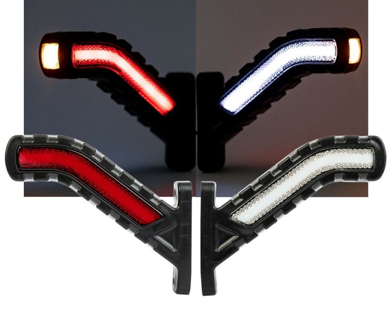 2 x Led NEON Luces Marcador lateral Camion 12v 24v