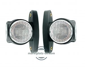 2 x LED Lampa Gabarit Laterala Pozitie Remorca Camion 12v 24v 