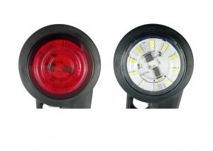 2 x 10 LED feux cote lateral remorque camions  24V
