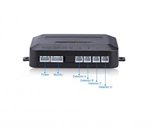  Auto Parktronic LED Universal Parken Sensor 4 Sensoren Umkehren Schwarz Pkw