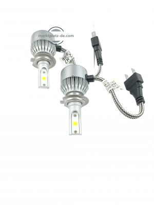 2 x LED H7 Luces , bombillas led, luz de automóviles, luces de coche 90w 9000lm