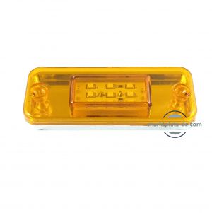 9 LED Leuchte Begrenzungsleuchte Umrißleuchte  LKW Anhänger Orange 12V 24V