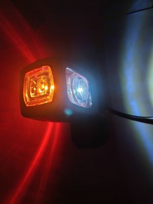 2 x Lumină semnalizatoare remorca,lumini de poziție  camioane LED 12 / 24V