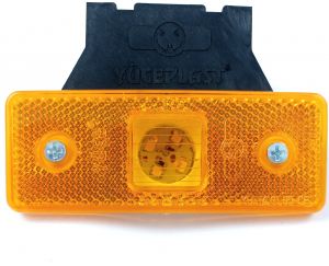 8 x 4 LED Indicator luminos lateral remorcă Camion Reflector rosu 12 / 24v