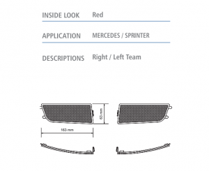 Réflecteur pour Mercedes Sprinter W906 2006-2015 droite, arrière
