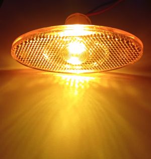 LED Intermitente Indecatoras Lateral Renault Master Opel Movano Amarillo 12v
