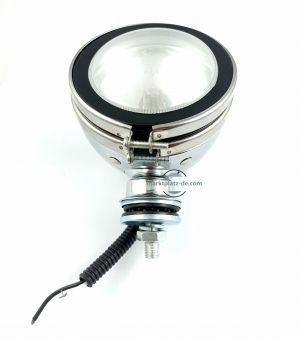 Work lights 12V 55W H3 Headlight Chromed Round Lamp Spot Light