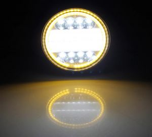 LED Redondas Luces de trabajo Luz Foco 72W 12V 24V