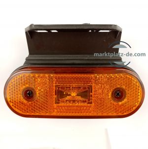 LED Side Marker lights Trailer Truck Amber E9 ISO9001 12v 24v