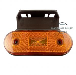 LED Side Marker lights Trailer Truck Amber E9 ISO9001 12v 24v