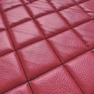 MAN TGA Automat Red Leather Floor Mats Truck Lorry 