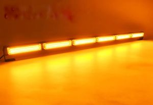 120w COB LED BAR Luces estrobos Luz de advertencia Camión ámbar 12-30V