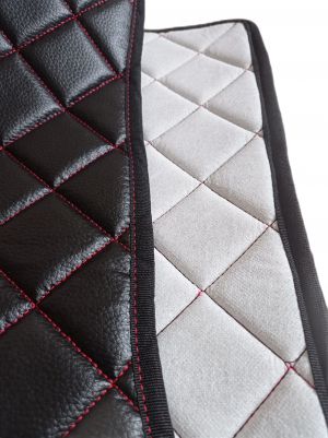 MAN TGA Black Dash Mats Covers Eco Leather Truck Lorry 
