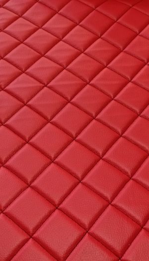 SCANIA R Red Leather Floor Mats Manual Truck Lorry 2005 - 2012