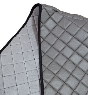 MAN TGA Grey Dash Mats Covers Eco Leather Truck Lorry 