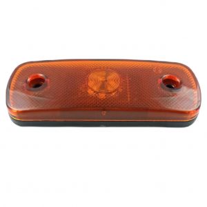 Led Feux Lampe Lateral pour Remorque Camion Orange Reflecteur E9 12v 24v