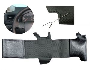 Cubierta para el Volante para VW PASSAT B5 Bora Golf 4 Polo Seat Leon Eco Cuero Para coser