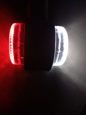 2 x LED Feux de Position Longue Contour Lampe remorque camions 12v 24v