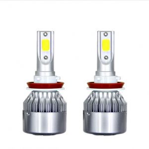 2 x LED H11 faruri Lampa Becuri fata auto, lumini vehicul 60w 13000lm