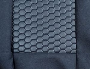 Seat covers for IVECO DAILY 2006-2011 Van Black Leather Textile
