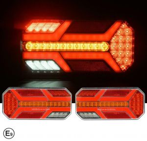 2 x LED Stopuri Lampa Lumini pentru Camion Remorca 12v 24v