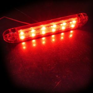 12 LED Lampi Gabarit Spate pentru Camion Remorca Rosu 12v 