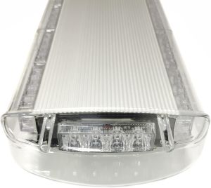 96 LED Feux Stroboscopique Gyrophare 140cm Feu de Pénétration Lampe Clignotant Ambre 12V 24V