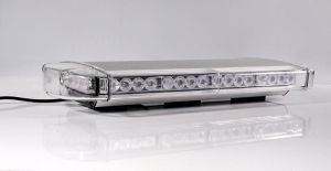 40 LED BAR Luces de Advertencia Estroboscopicas Luz Intermitente 55cm Lampara para Camion Ambar 12V 24V con  Magnetica 