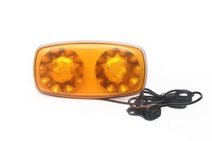 LED BAR Beacon Flash Warning Safety 30cm Light Strobe Amber Orange 35W 12V 24V with Magnetic 