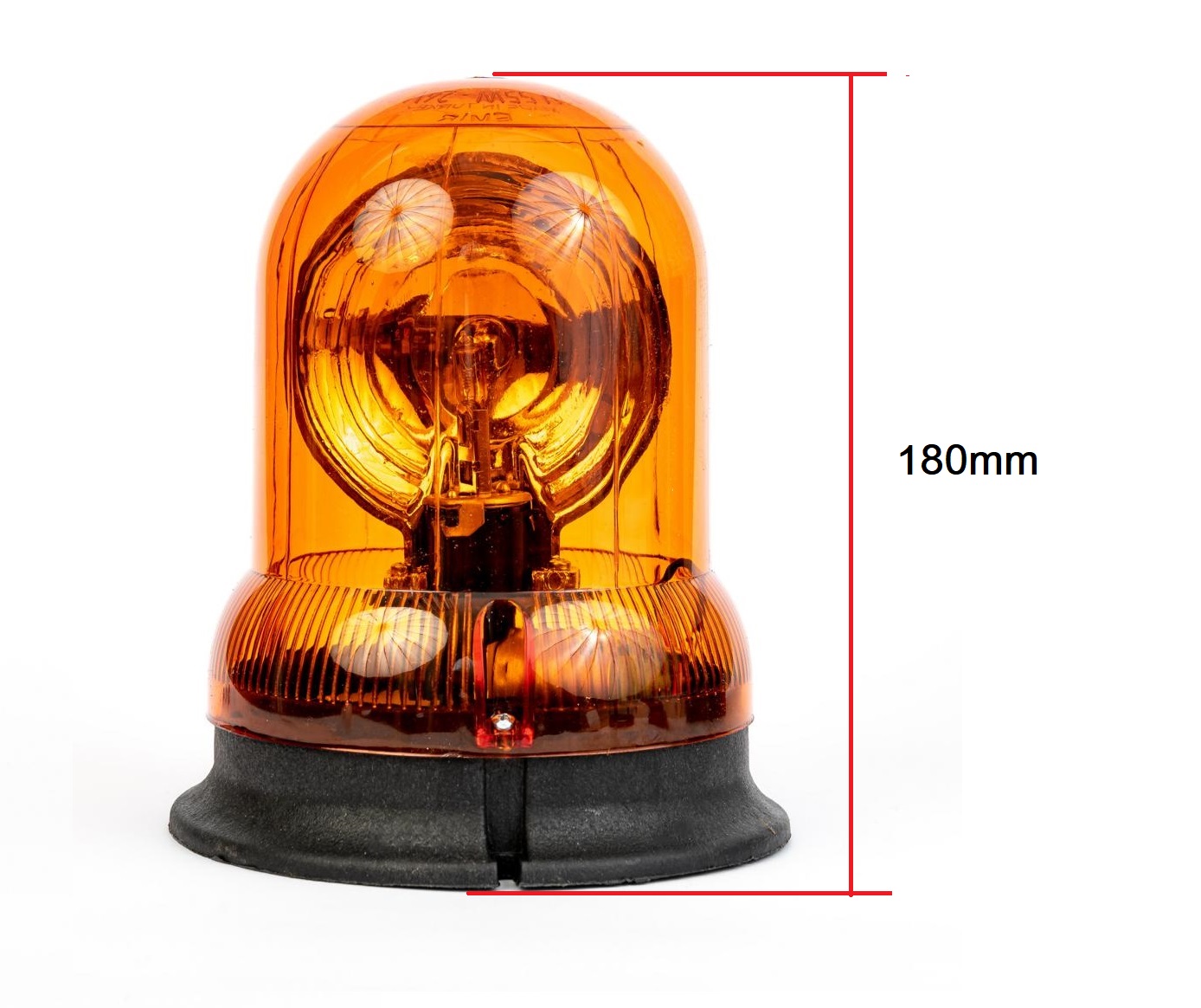 Bulb lamp H1 Warning Light Beacon Flashing Strobe Amber ,Ø 148mm 24V