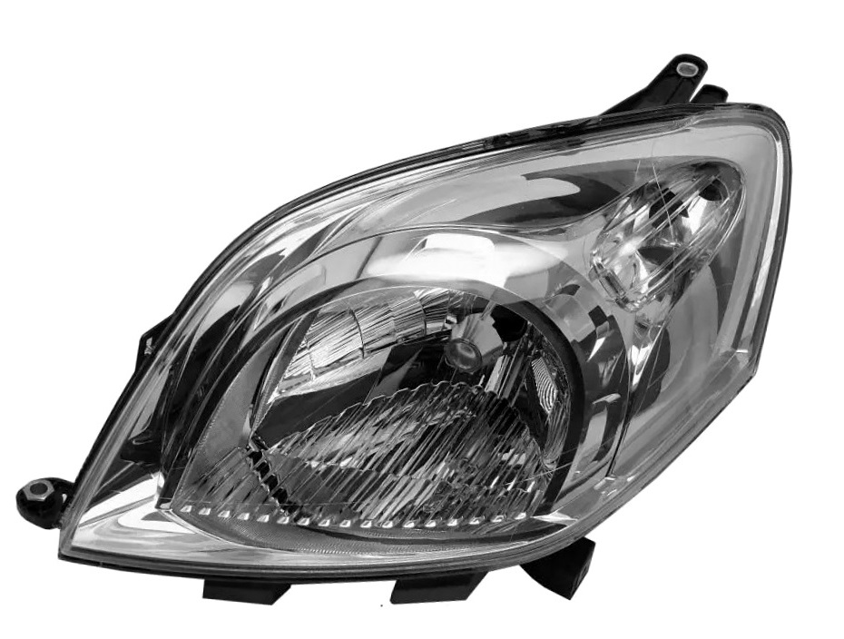 Left Fiat Fiorino,Citroen Nemo,Peugeot Bipper 2008+ Headlights Electric with Motor Headlamp Front Lights 