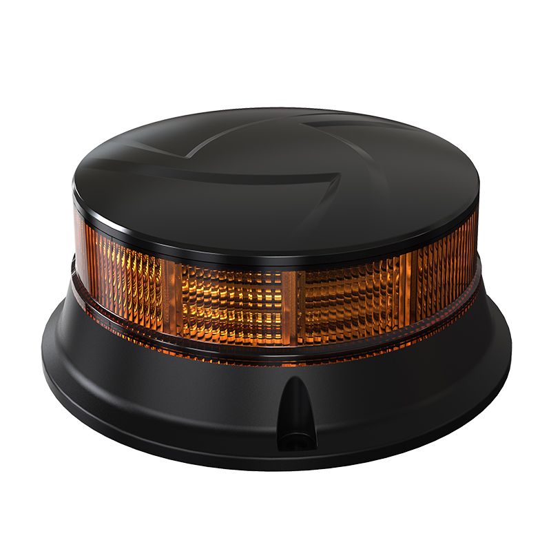 36 Led Warning Light Beacon Flashing Strobe Amber Magnetic 108mm 18W 12V 24V