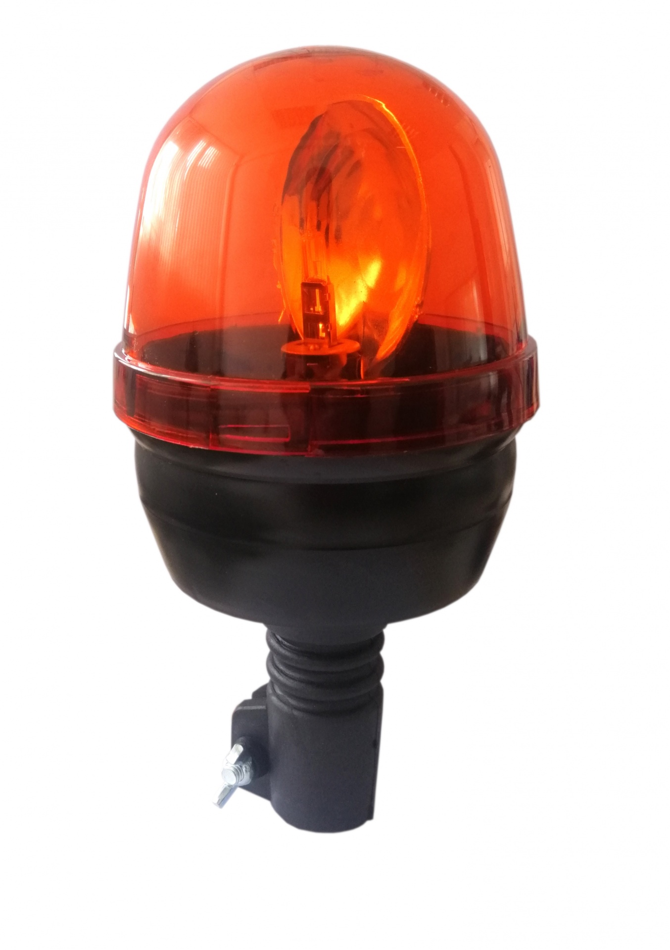 Warnleuchte Rundumlicht Bernstein Strobe Beacon Licht Orange 135mm 12V 24V