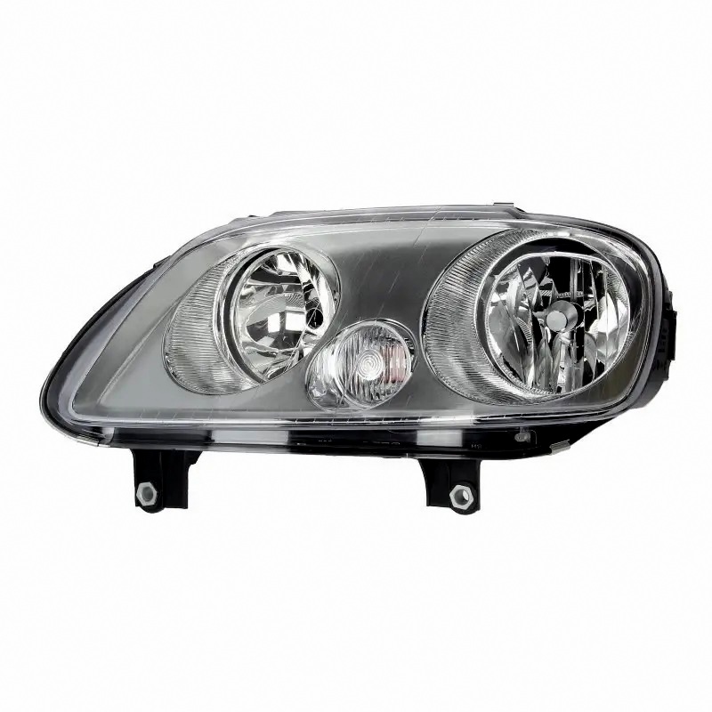 Left VW CADDY 3 2004-2010,VW TOURAN 2003-2007  Headlights Electric with Motor Headlamp Front Lights 