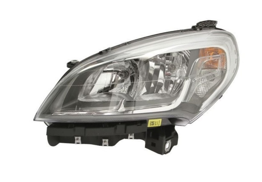 Left Fiat Doblo 2015+ Headlights Electric with Motor Headlamp Front Lights 