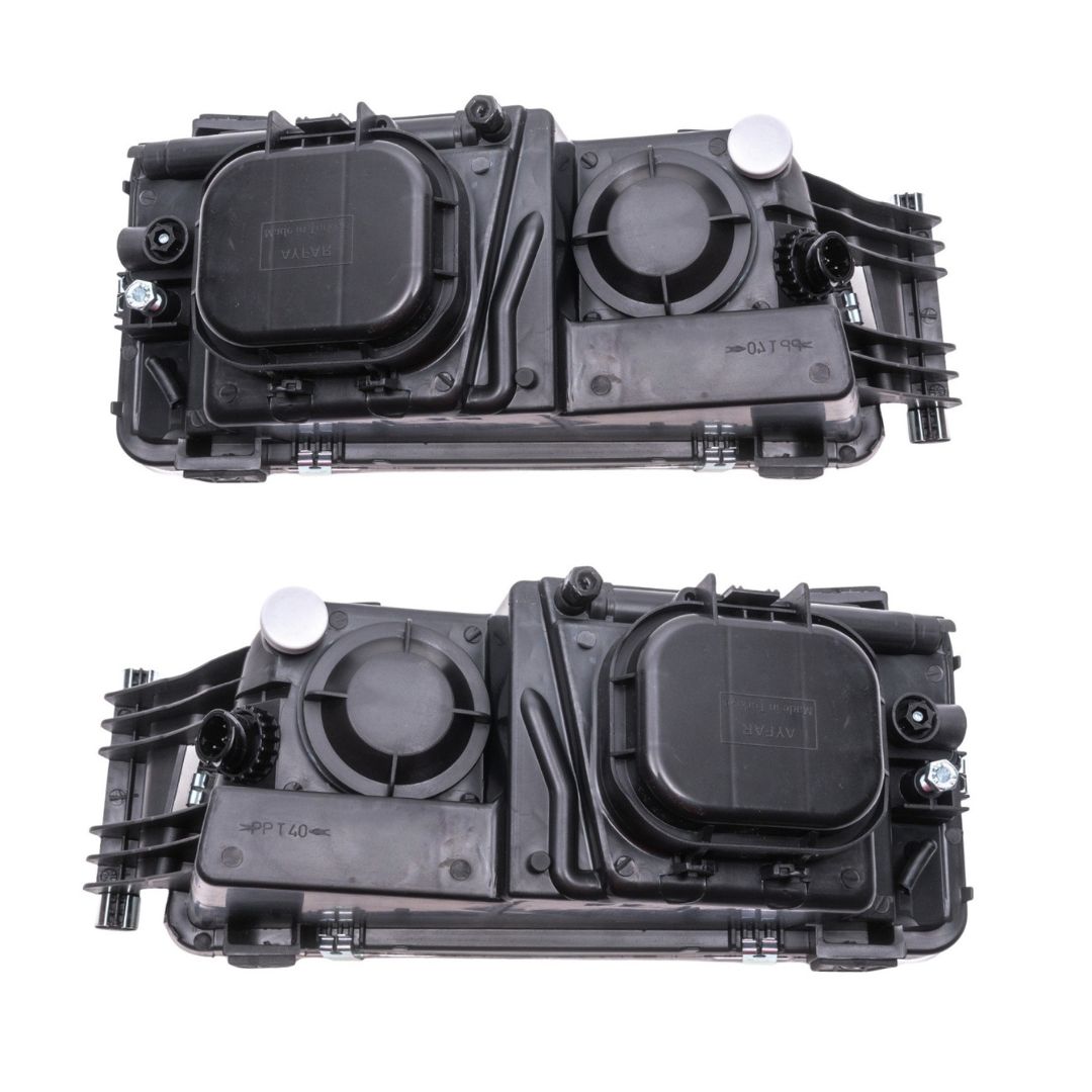 Set Right Left MAN TGL TGM TGA TGS LE2000 Truck Headlights Headlamp Front Lights Manual Regulation