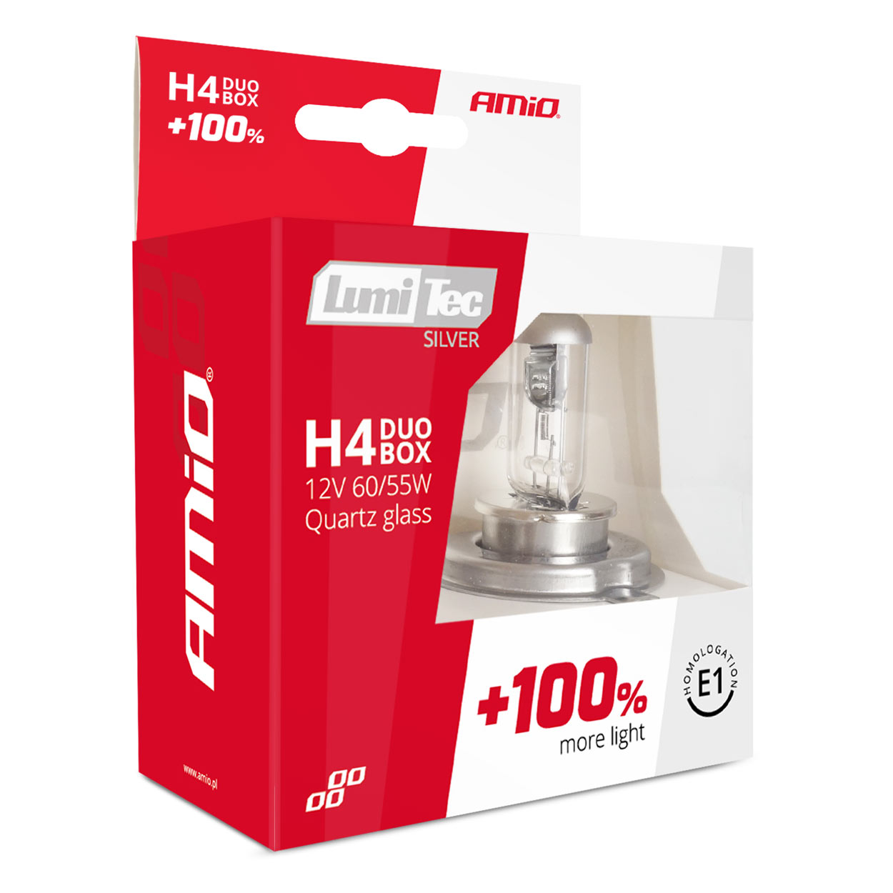 2 x H4 Halogen12V 60/55W LumiTec SILVER +100% DUO Scheinwerfer Lampe Autolichter Fahrzeug LKW PKW  