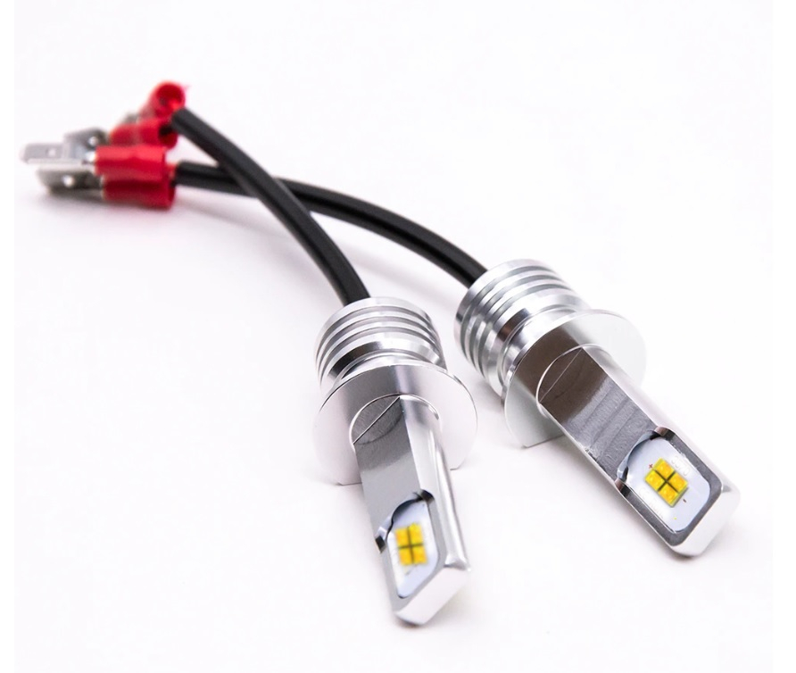 2 x H1 12V-24V 360° 6000K 360° Luces Bombillas Luz Lampara de Automóviles Camiones Coche