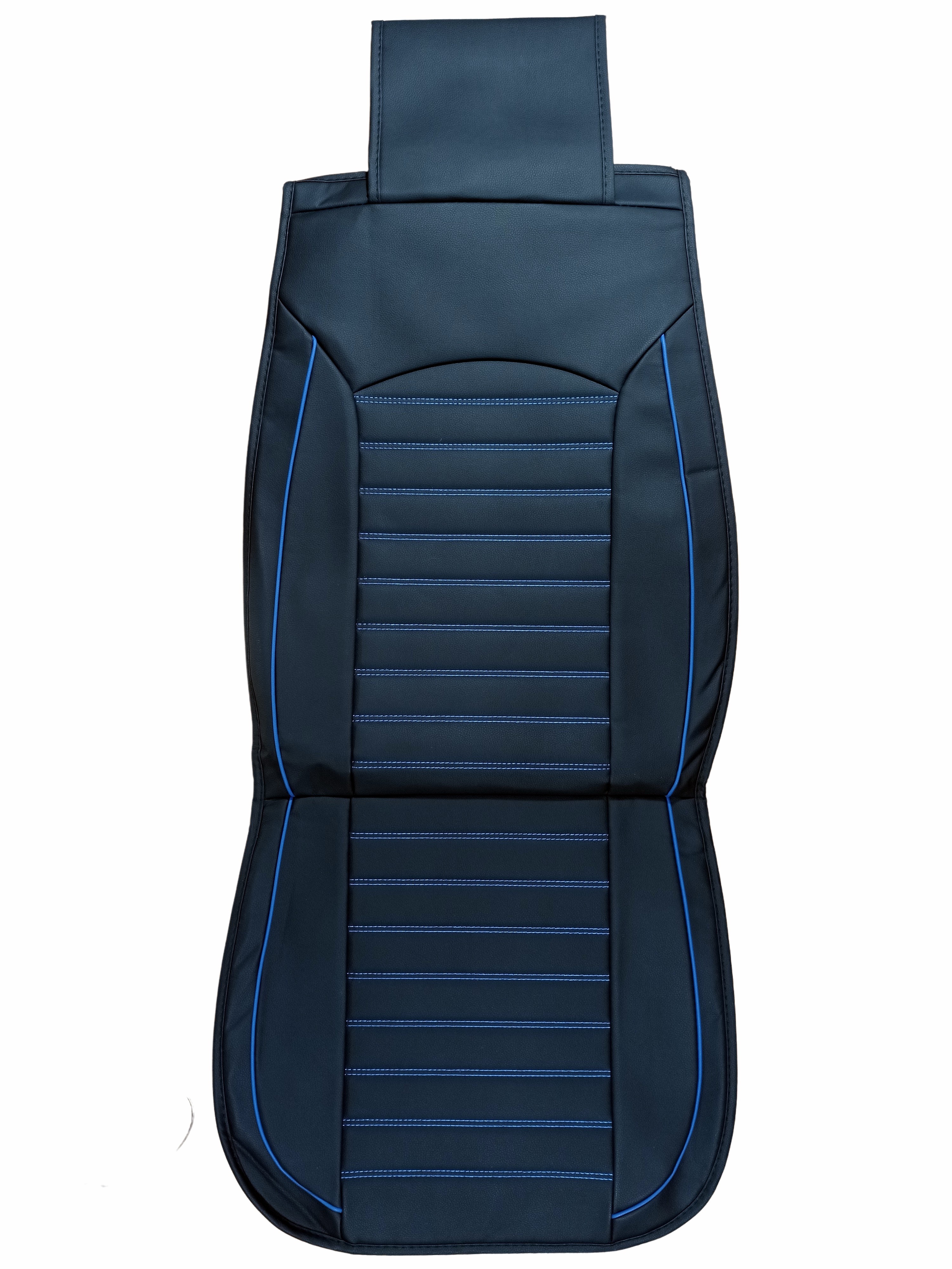 Sitzbezüge Schonbezüge Schutz Universal für PKW Schwarz Blau Leder