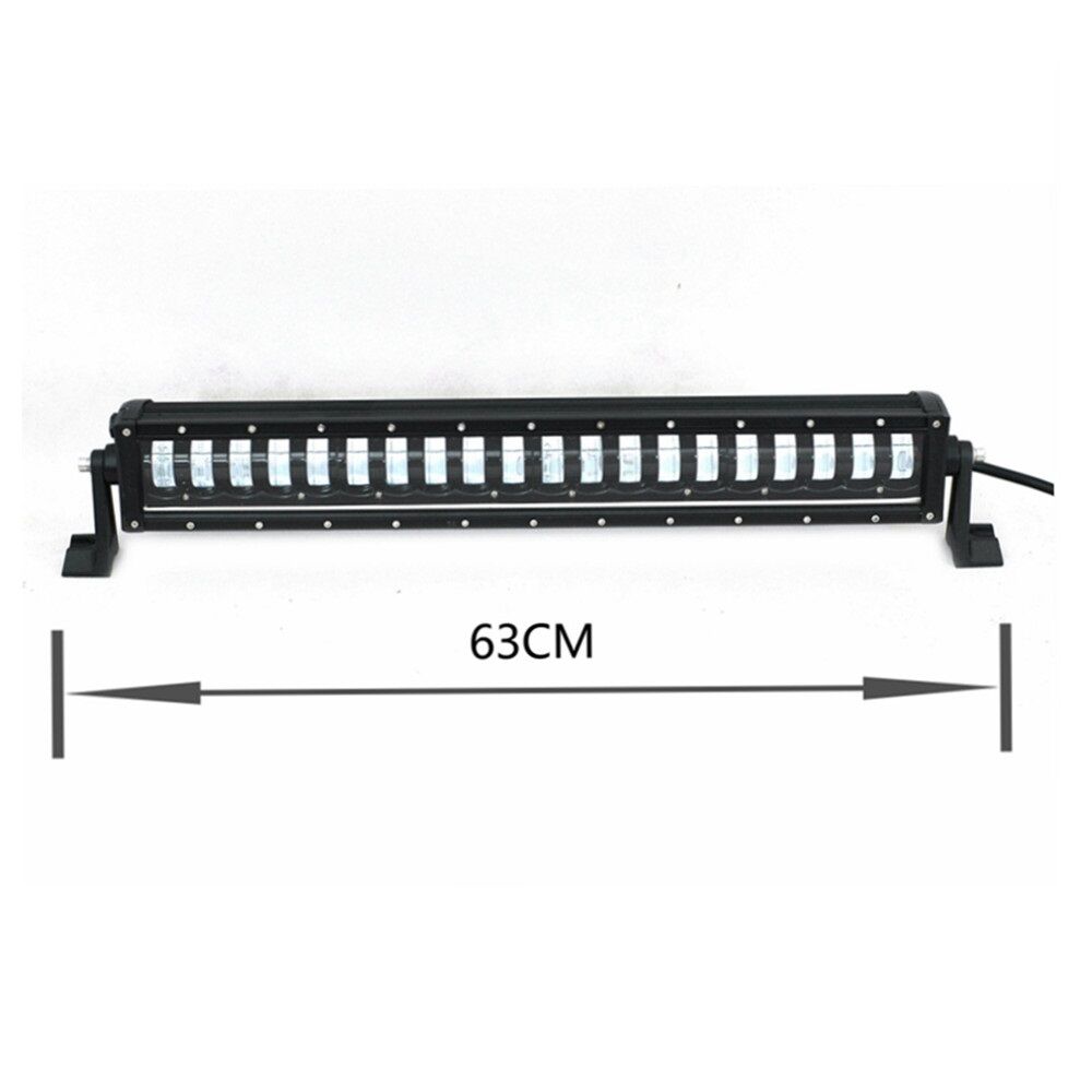 9D LED BAR Luces de trabajo 63cm Hi/Lo 12800Lm 160W 10-30V Luz de trabajo Luz de inundación Auto Coche SUV 