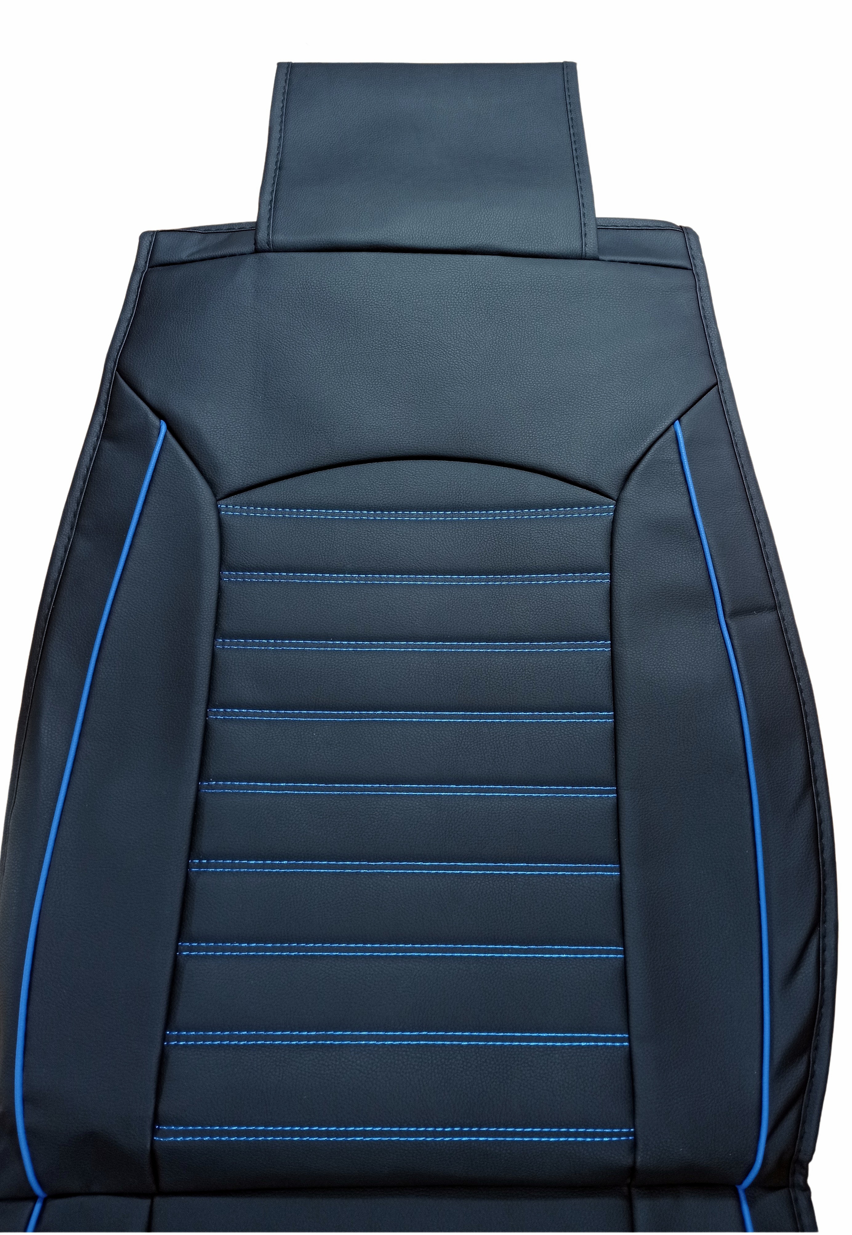 Sitzbezüge Schonbezüge Schutz Universal für PKW Schwarz Blau Leder