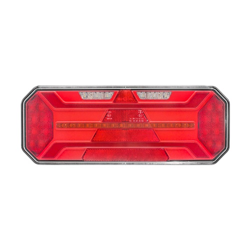 2 x LED Tail Reverse Trailer Truck Dynamic  Indicator Light 350mm 12v 24v E9