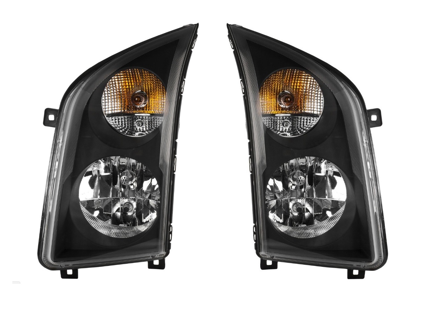 2 x VW CRAFTER 2006-2014 Faruri Microbuze Stanga Dreapta DRL