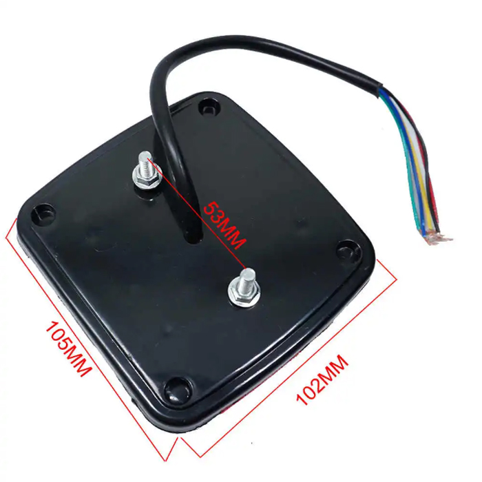 2 x 26 LED luces Traseras para Rmolque Camones 12V