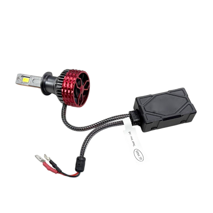 2 x LED H3 12V 30000LM 120W 6500K Ljus Lampa Bilstrålkastare Lyspærer Strålekaster Lasbil Moto Halv/Och Helljus
