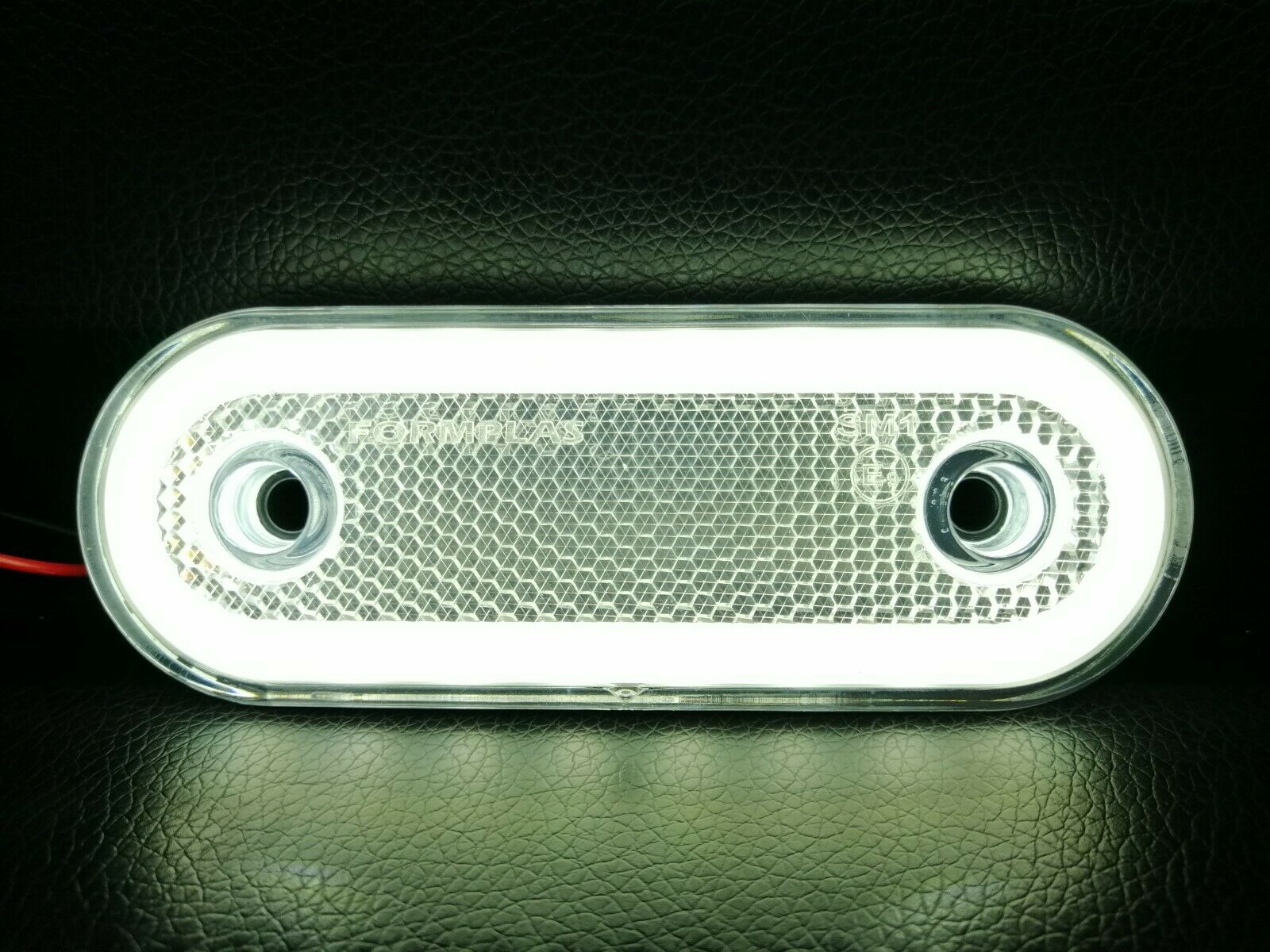 LED Seitenmarkierungsleuchten Umrissleuchten Weiß Neon E9 12V 24V